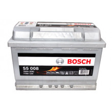 Аккумулятор BOSCH S5 Silver Plus 008 77 а/ч / 0092S50080