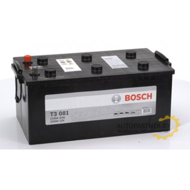 Аккумулятор BOSCH T3 081 220 а/ч / 0092T30810