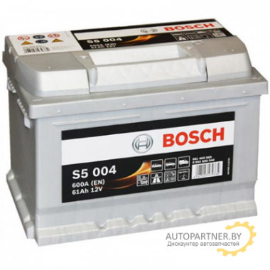 Аккумулятор BOSCH S5 Silver Plus 004 61 а/ч / 0092S50040