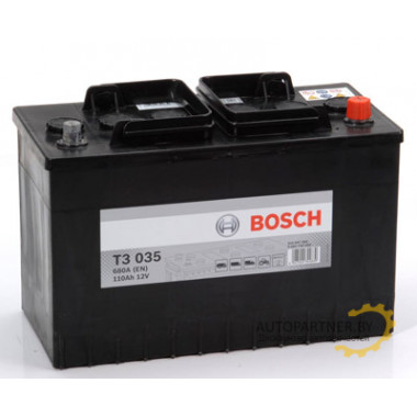Аккумулятор BOSCH T3 035 110 а/ч / 0092T30350