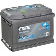 Аккумулятор EXIDE Premium 61 А/ч / EA612