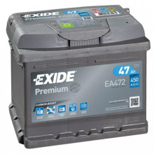 Аккумулятор EXIDE Premium 47 а/ч / EA472