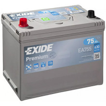 Аккумулятор EXIDE Premium 75 а/ч / EA755