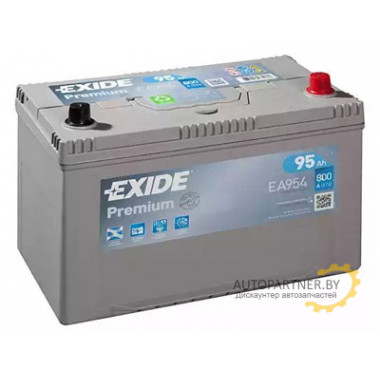 Аккумулятор EXIDE Premium 95 А/ч / EA954