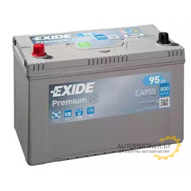 Аккумулятор EXIDE Premium 95 А/ч / EA955