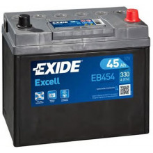 Аккумулятор EXIDE Excell 45 а/ч / EB454