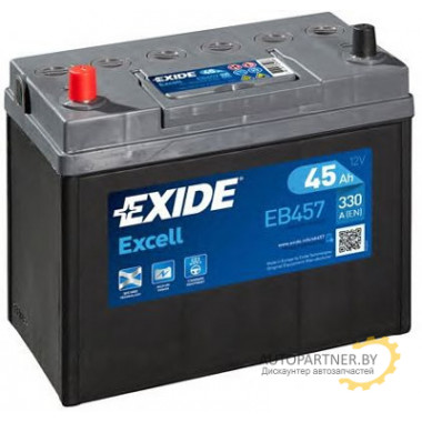 Аккумулятор EXIDE Excell EB457 45 а/ч / EB457