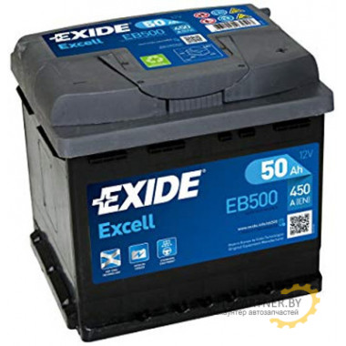 Аккумулятор EXIDE Excell 50 а/ч / EB500