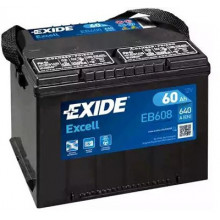 Аккумулятор EXIDE Excell 60 а/ч / EB608