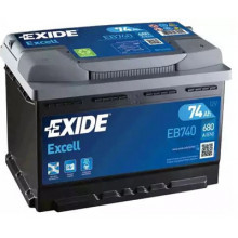 Аккумулятор EXIDE Excell 74 а/ч / EB740