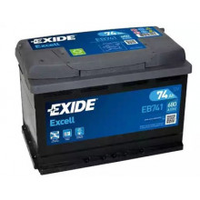 Аккумулятор EXIDE Excell 74 а/ч / EB741