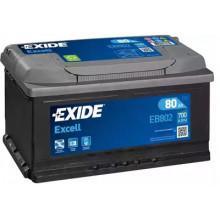 Аккумулятор EXIDE Excell 80 а/ч / EB802