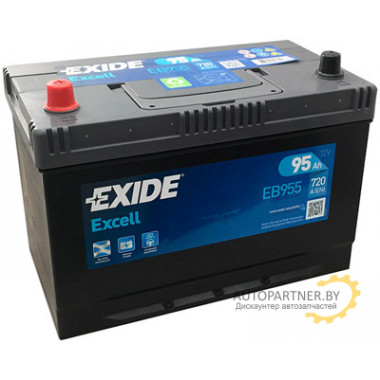 Аккумулятор EXIDE Excell 95 а/ч / EB955