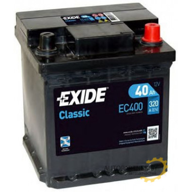 Аккумулятор EXIDE Classic 40 а/ч / EC400