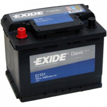 Аккумулятор EXIDE Classic 55 а/ч / EC551