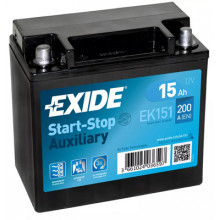 Аккумулятор EXIDE Start-Stop Auxiliary 15 А/ч / EK151