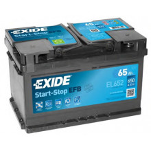 Аккумулятор EXIDE Start-Stop EFB 65 А/ч / EL652