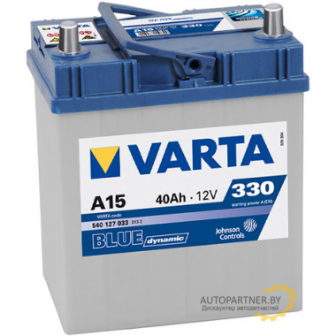 Аккумулятор VARTA Blue Dynamic A15 40 а/ч / 540127033