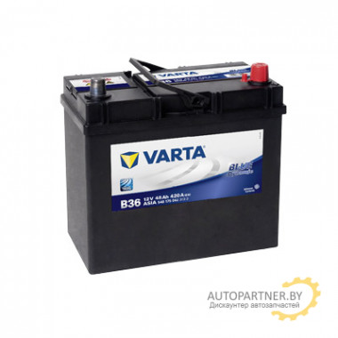 Аккумулятор VARTA Blue Dynamic JIS B36 48 а/ч / 548175042