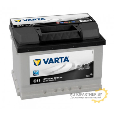 Аккумулятор VARTA Black Dynamic C11 53 а/ч / 553401050