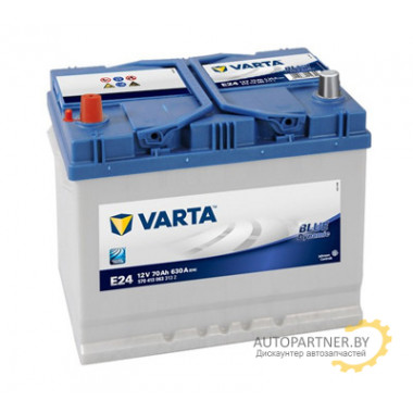 Аккумулятор VARTA Blue Dynamic E24 70 а/ч / 570413063