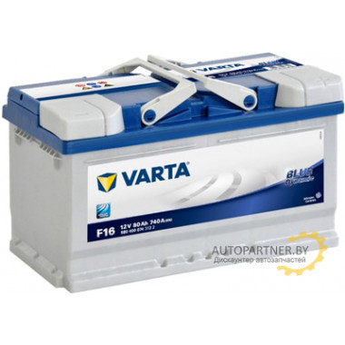 Аккумулятор VARTA Blue Dynamic EFB F16 80 а/ч / 580400074