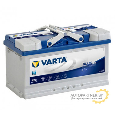 Аккумулятор VARTA Blue Dynamic EFB F22 80 а/ч / 580500073