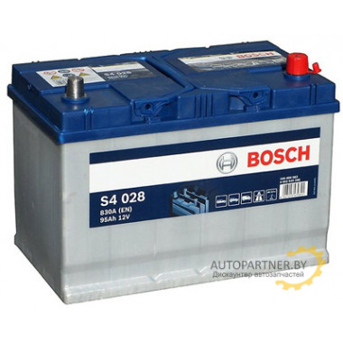 Аккумулятор BOSCH S4 Silver 028 95 а/ч / 0092S40280