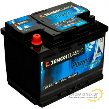 Аккумулятор JENOX Classic Japanese 12V (R+) 60 А/ч / 060302