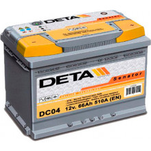 Аккумулятор DETA Senator3 (R+) 12V 47А/ч / DA472