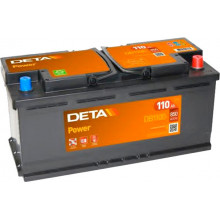 Аккумулятор DETA Power (R+) 12V 110А/ч / DB1100