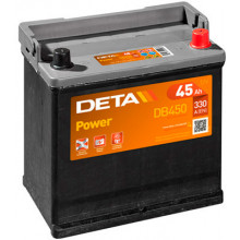 Аккумулятор DETA Power (R+) 12V 45А/ч / DB450