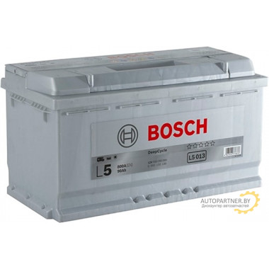 Аккумулятор BOSCH L5 (R+) 12V 90 А/ч / 0092L50130