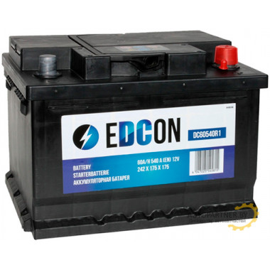 Аккумулятор EDCON 60 А/ч / DC60540R1