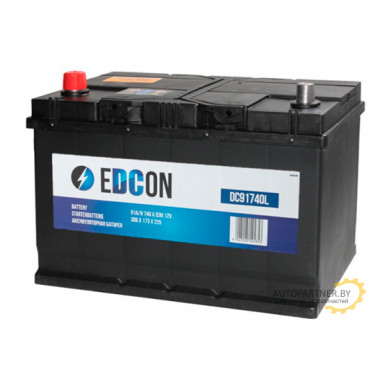 Аккумулятор EDCON 91 А/ч / DC91740L
