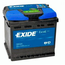 Аккумулятор EXIDE Excell 50 А/ч / EB501