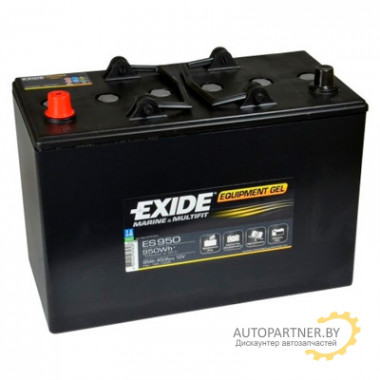 Аккумулятор EXIDE 85 А/ч / ES950