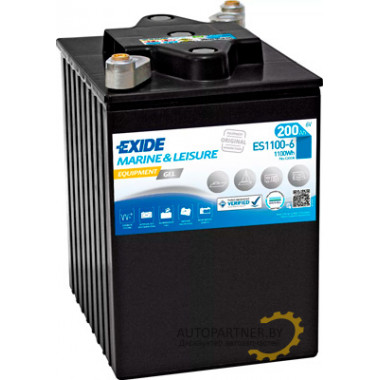 Аккумулятор EXIDE 200 А/ч / ES11006