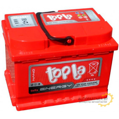 Аккумулятор TOPLA Energy (R+) 55 А/ч / 108054