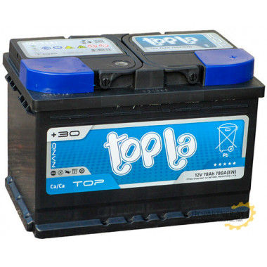 Аккумулятор TOPLA Top (R+) 78 А/ч / 118678