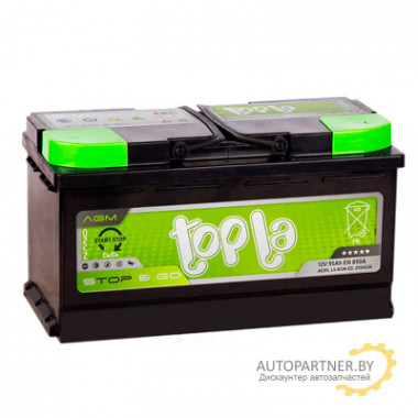 Аккумулятор TOPLA AGM (R+) 95 А/ч / 114090