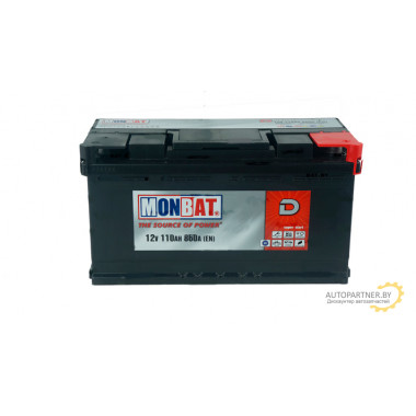 Аккумулятор MONBAT F Asia 110 А/ч / A90L5W01