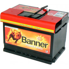 Аккумулятор BANNER Power Bull 62 А/ч / P6219