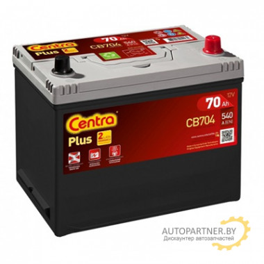 Аккумулятор Centra Plus 70 А/ч / CB704