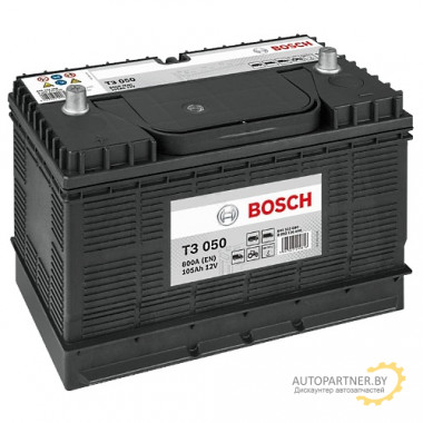 Аккумулятор BOSCH 105Ah 800А / 0092T30500