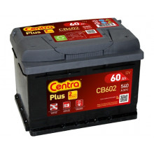 Аккумулятор Centra 12V 60Ah 540A ETN 0(R+) B13 / CB602