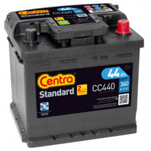 Аккумулятор Centra 12V 44Ah 360A ETN 0(R+) B13 / CC440