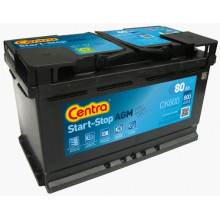 Аккумулятор Centra AGM 12V 80Ah 800A ETN 0(R+) B13 / CK800