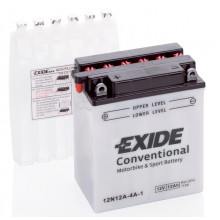 Аккумулятор EXIDE 12V 12AH 115A (JIS) / 12N12A4A1