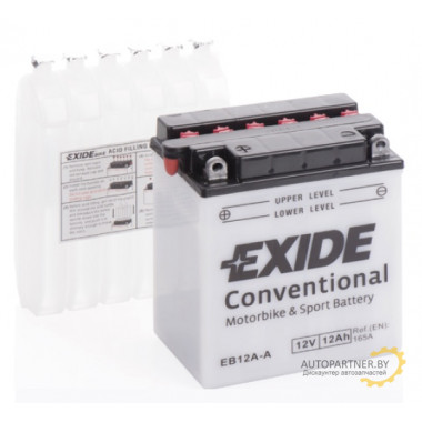 Аккумулятор EXIDE 12 V 12 AH 165 A ETN 1 B0 / EB12AA